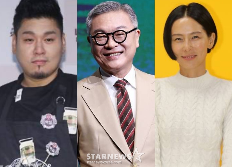 (Từ trái sang) Raymond Kim, Kim Eui Sung, Kim Na Young / Ảnh = Star News