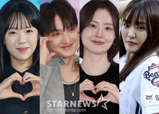 (Từ trái sang) Ji Ye Eun, Bata, Moon Chae Won, Park Eun Young / Ảnh = Star News