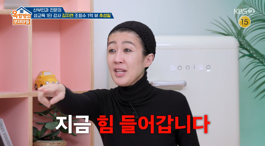 =照片:KBS 2TV《屋塔房的问题儿童》播出画面。