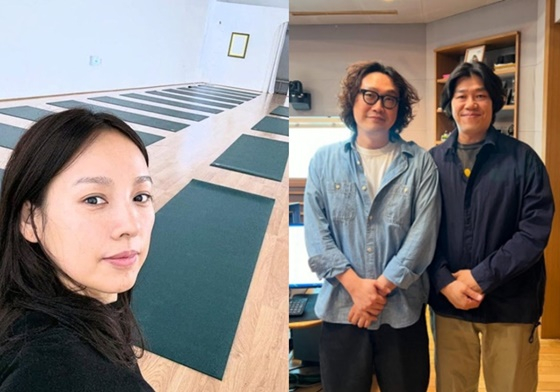 Lee Hyori (từ trái qua), Thomas Cook, Lee Sang Soon/Ảnh = Viện yoga Lee Hyori, SNS 'Tôi là Lee Sang Soon hoàn hảo' của MBC