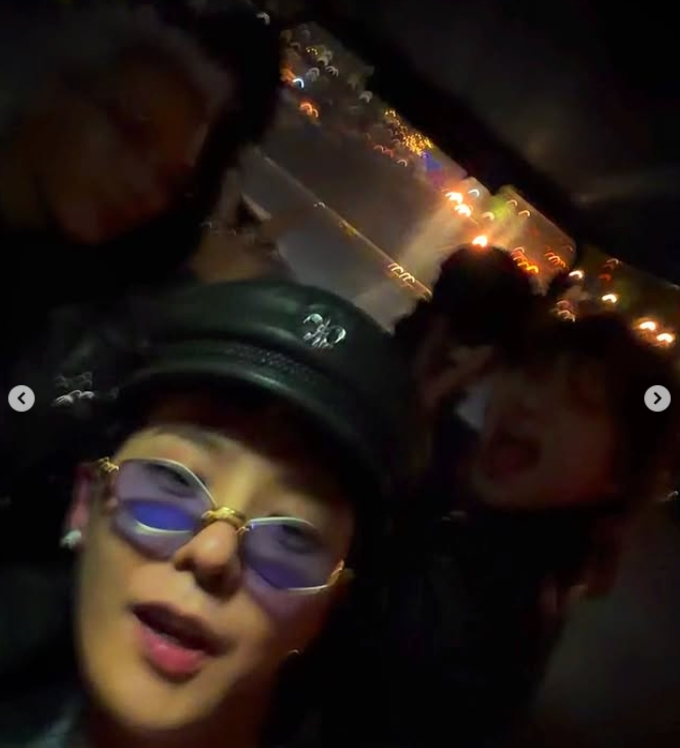 /写真=G-DRAGON個人アカウント