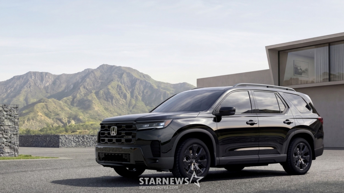 Honda New Pilot Black Edition/Photo courtesy of Honda Korea
