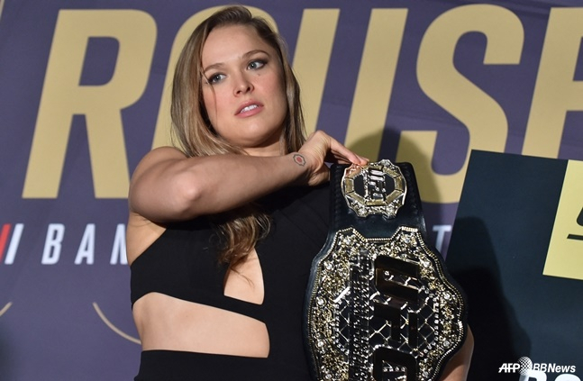 Ronda Rousey. /AFPBBNews=NEWS1