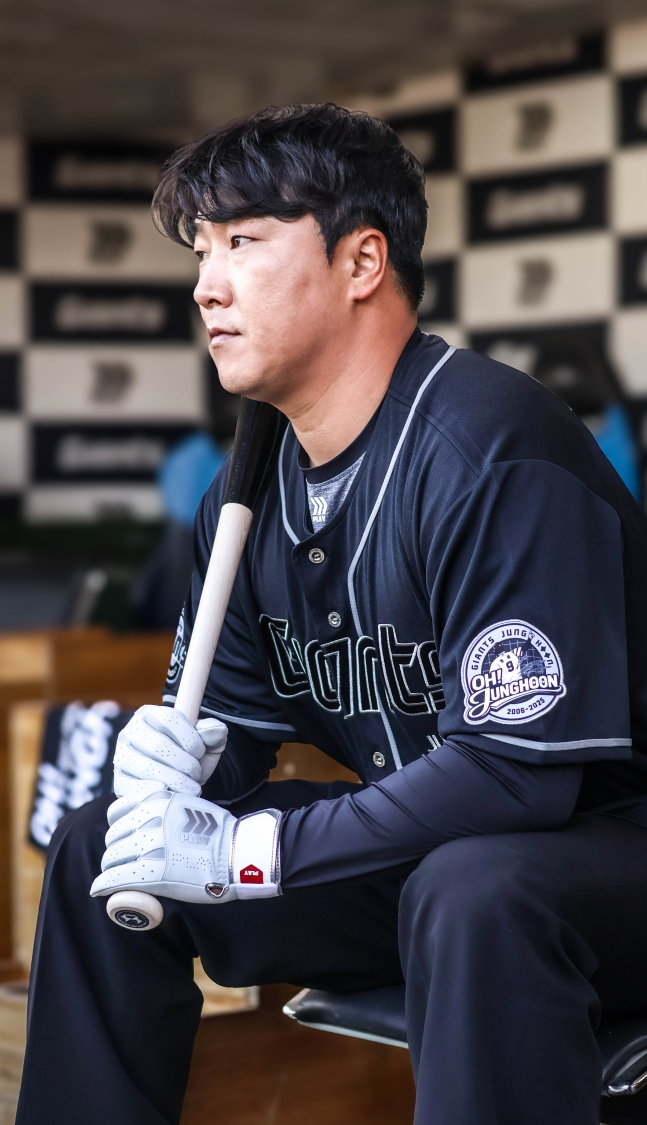 Чон Хун. /Фото = Предоставлено Lotte Giants