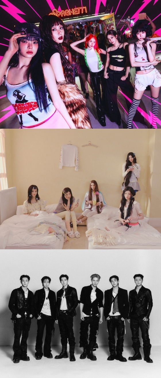 =Le Cerapim、Ailet、Enhyphen/照片=SOURCE MUSIC、BELIFLAB。