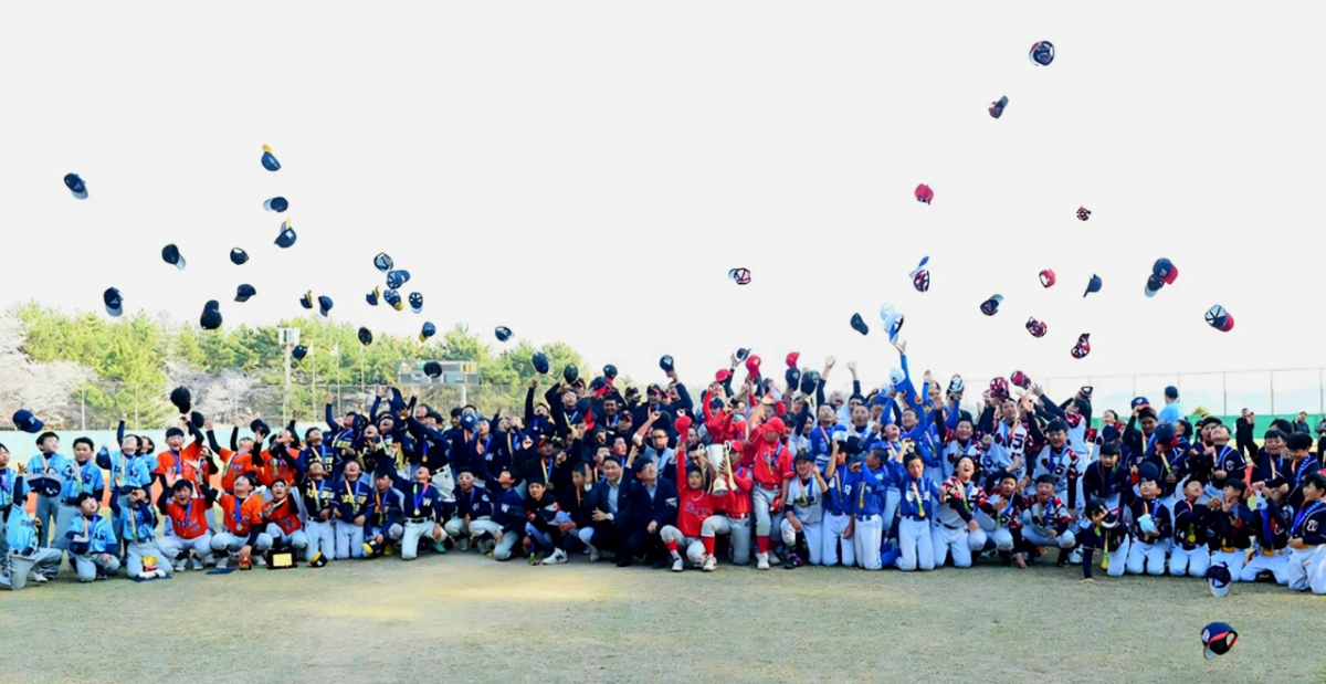 第10回韓国カップ全国幼少年野球大会の授賞式。 /写真=大韓幼少年野球連盟