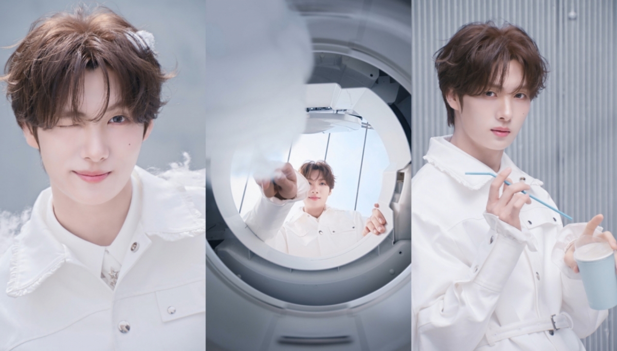 세탁기로 솜사탕을? TWS, 미니 5집 '오늘의 운세' 영재 편 공개