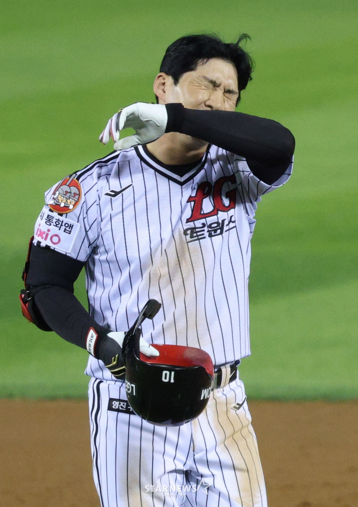 LG's Oh Ji-hwan. /Photo=Kim Jin-kyung, Senior Reporter