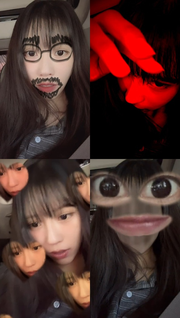 /写真=イ·ミジュのライブ放送キャプチャー