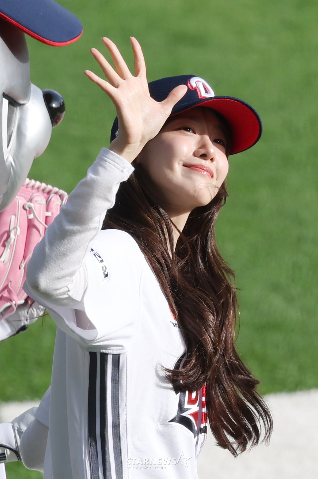 [포토] 윤아 '소녀시대 대표로 왔어요'