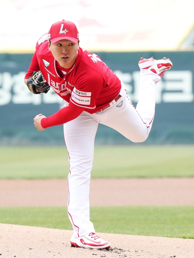 SSG's Kim Geon-woo. /Photo=Provided by SSG Landers