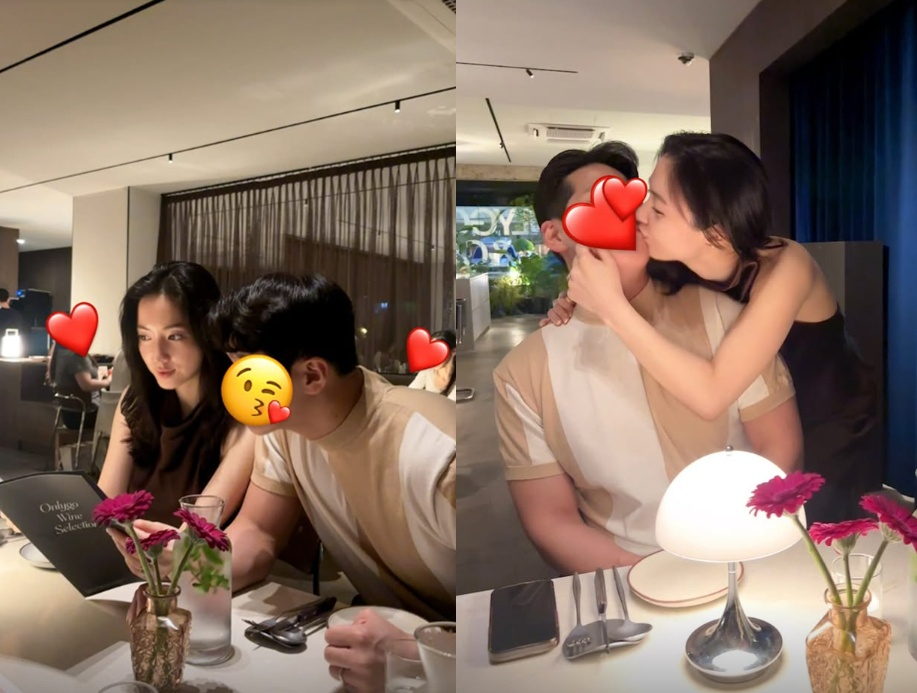 =照片=柳花英在社交媒体上。