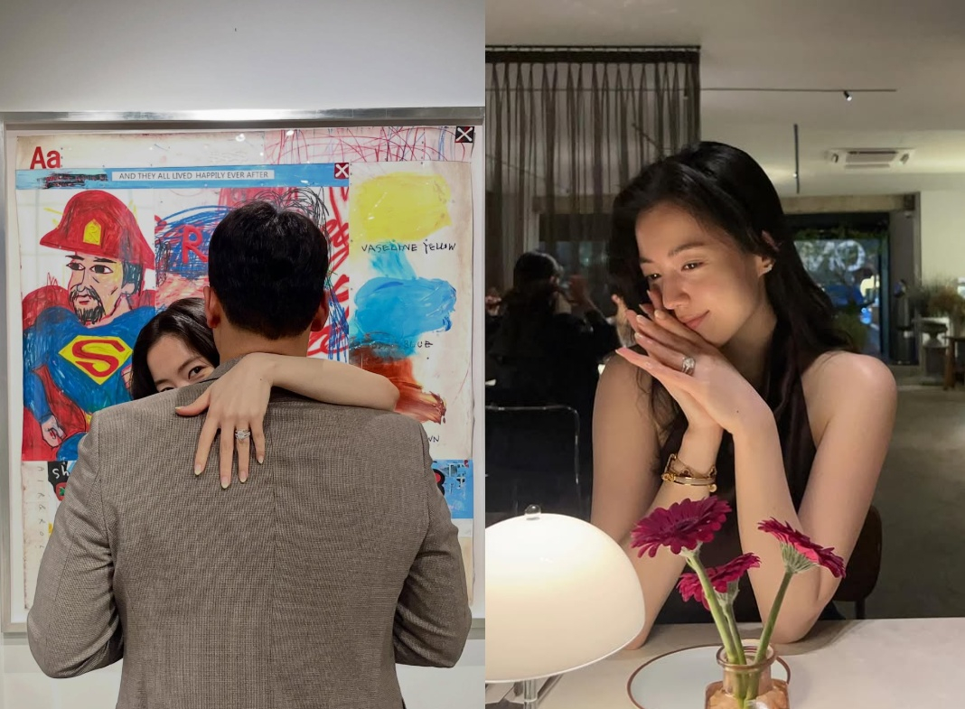 =照片=柳花英在社交媒体上。