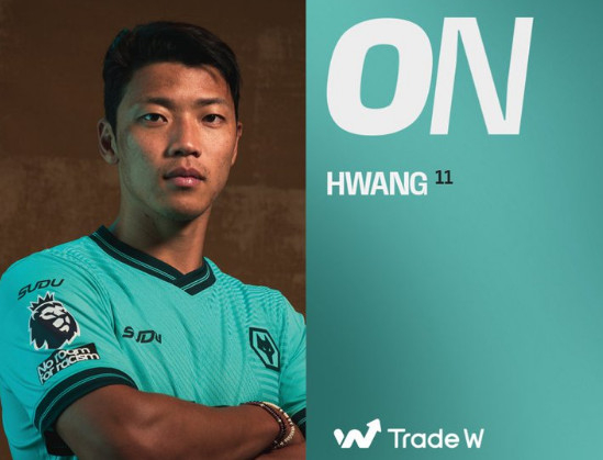 替补上场的黄喜灿。 =照片:狼队官方SNS