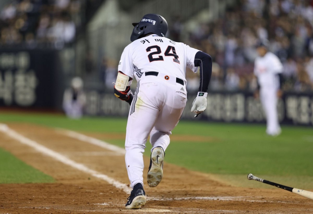 Doosan Bears foreign hitter Daz Cameron. /Photo=Doosan Bears provided