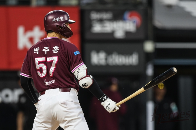 Park Ju-hong. /Photo=Kiwoom Heroes