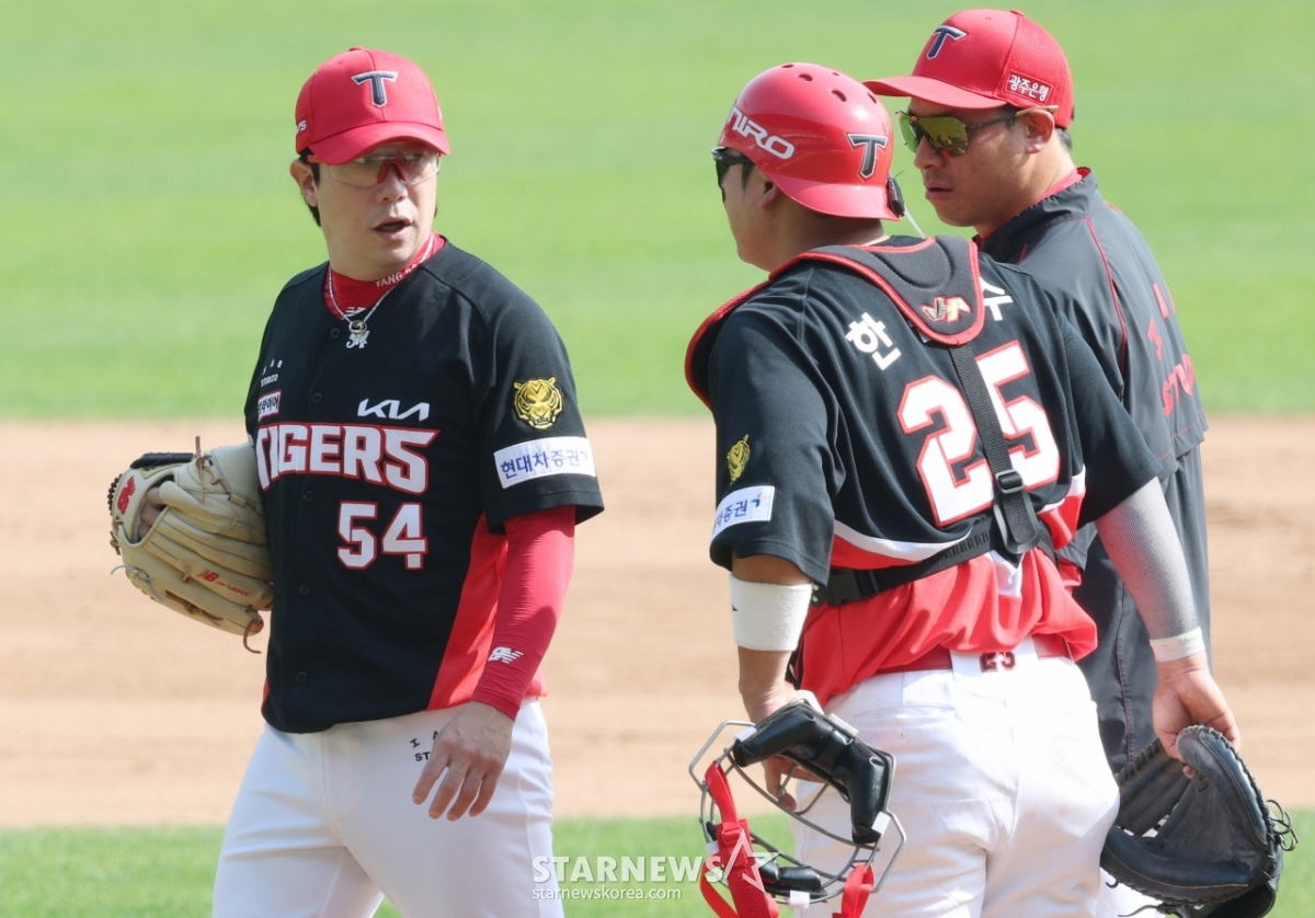 [포토] 양현종, 아쉽지만 여기까지