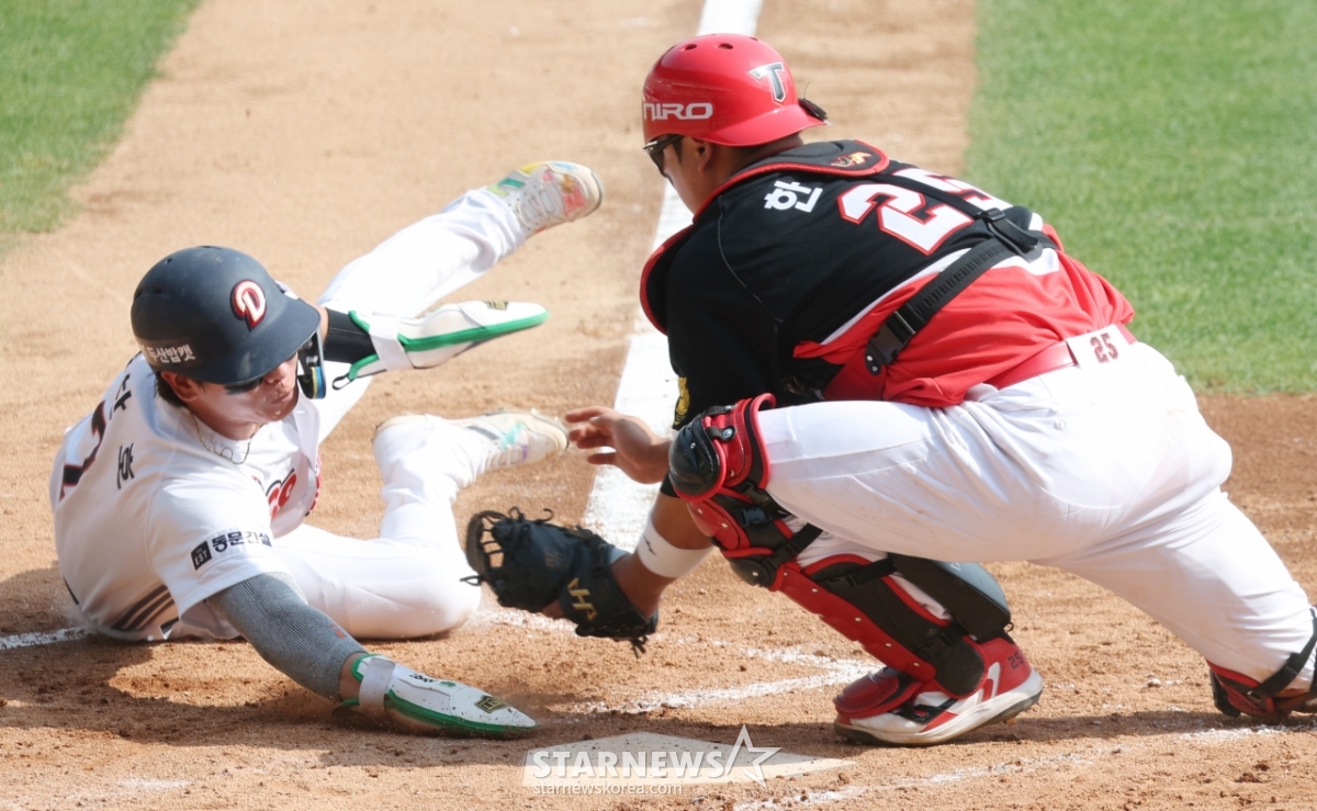 [B하인드★] 두산, 위닝시리즈가 이리 힘든 거였어? 박찬호 매트릭스 가동! 박준순 멀티포, 최민석 3승투 합작!