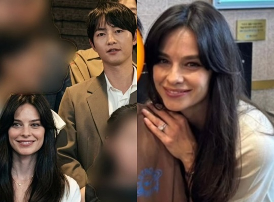 "비주얼 부부"..송중기♥케이티, 결혼 3년만 첫 공식석상 '투샷' [스타이슈]