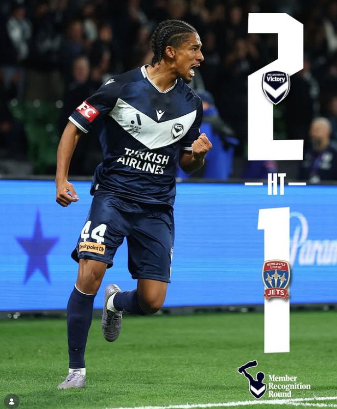 Charles Nduka. /Photo=Melbourne Victory official SNS archive