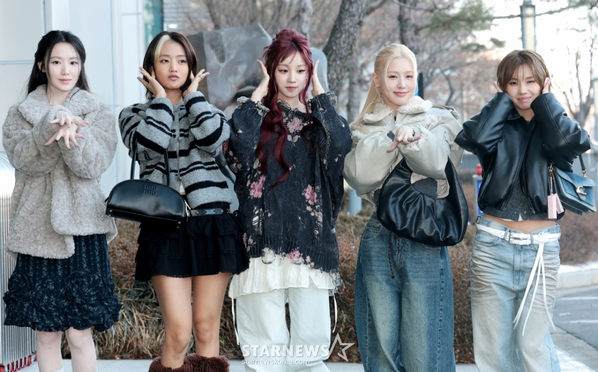 Idols' Shuhua, Minnie, Wooqi, Miyeon, Soyeon /Photo=(Seoul=NEWS1) Reporter Kwon Hyun-jin