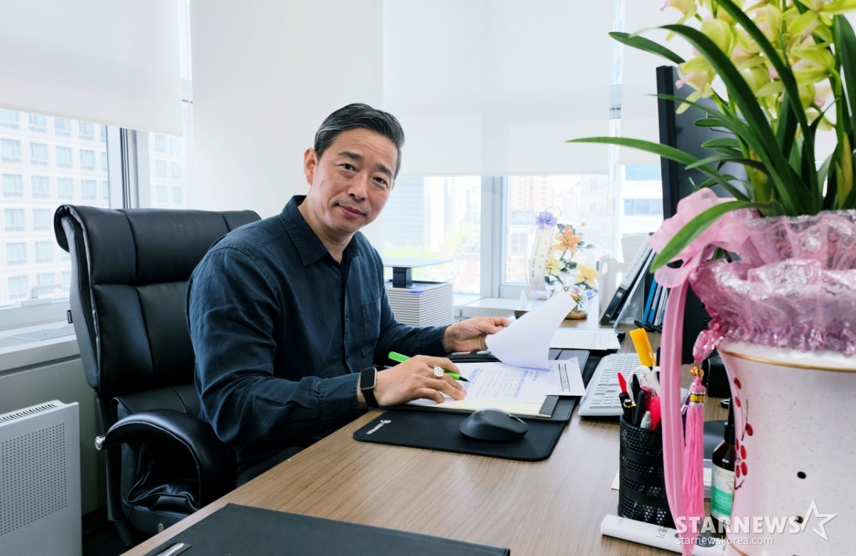 Хан Мин Су (56 лет), исполняющий обязанности председателя правления Центра спортивной этики. /Фото = Репортер Ким У Чжон