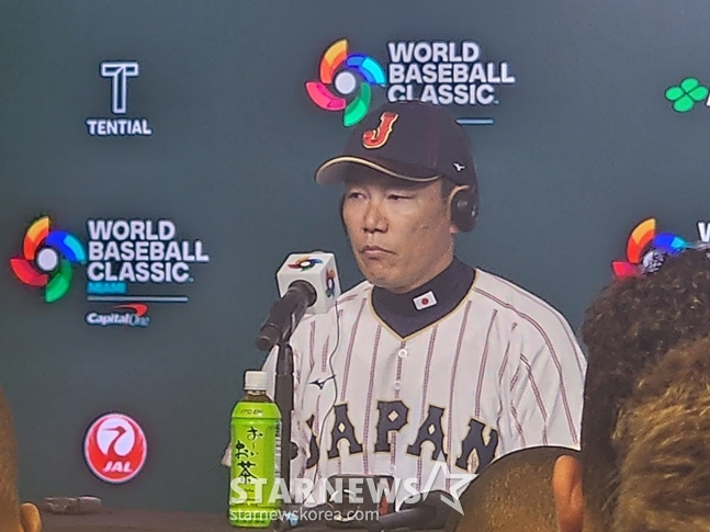 Manager Iwata after concluding the match on the 15th. /Photo=Reporter Park Soo-jin