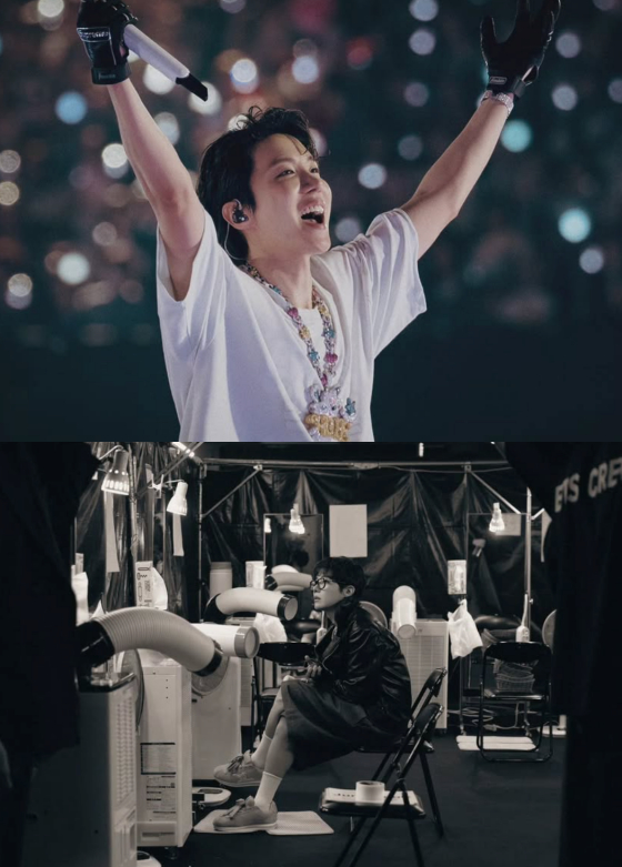 =照片:j-hope的照片墙。