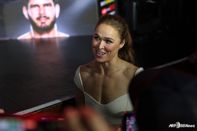 Ronda Rousey. /AFPBBNews=NEWS1