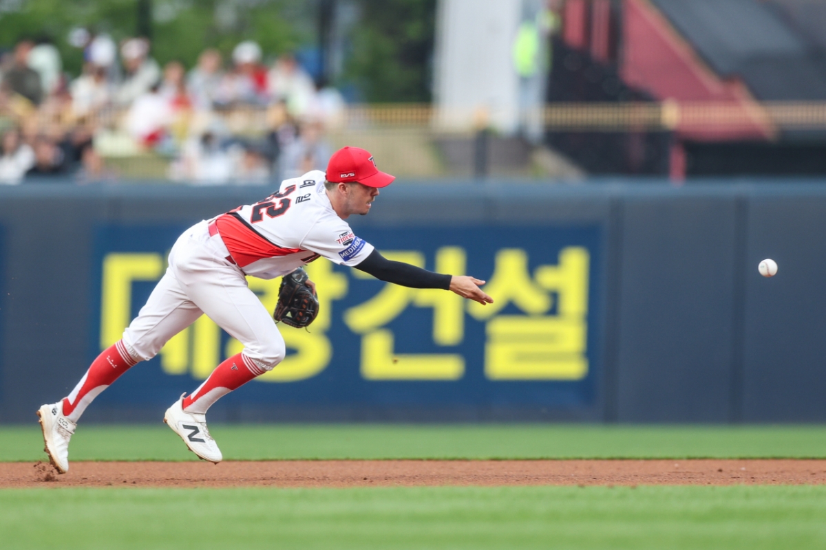 KIA Tigers Asian quota shortstop Jerry Dale. /Photo=KIA Tigers provided