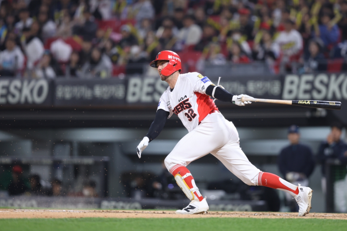 KIA Tigers Asian quota shortstop Jerry Dale. /Photo=KIA Tigers provided