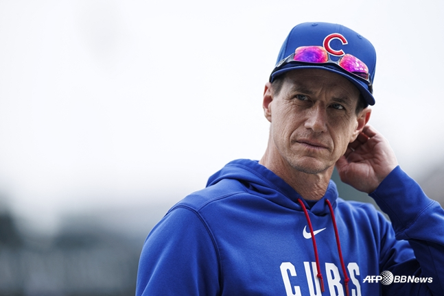 Huấn luyện viên Craig Councel Cubs. /AFPBBNews = Tin tức 1