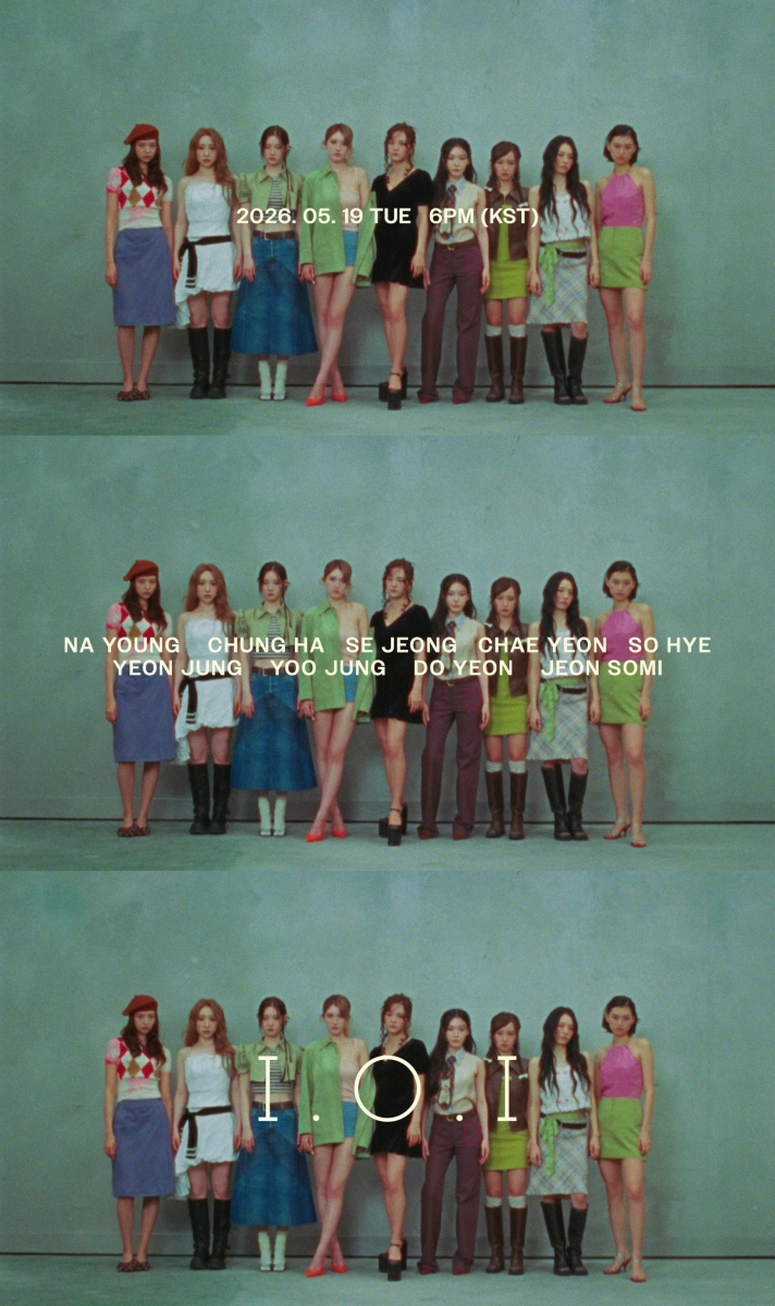 '데뷔 10주년' 아이오아이, 국민 걸그룹 복귀..단체 모습은?
