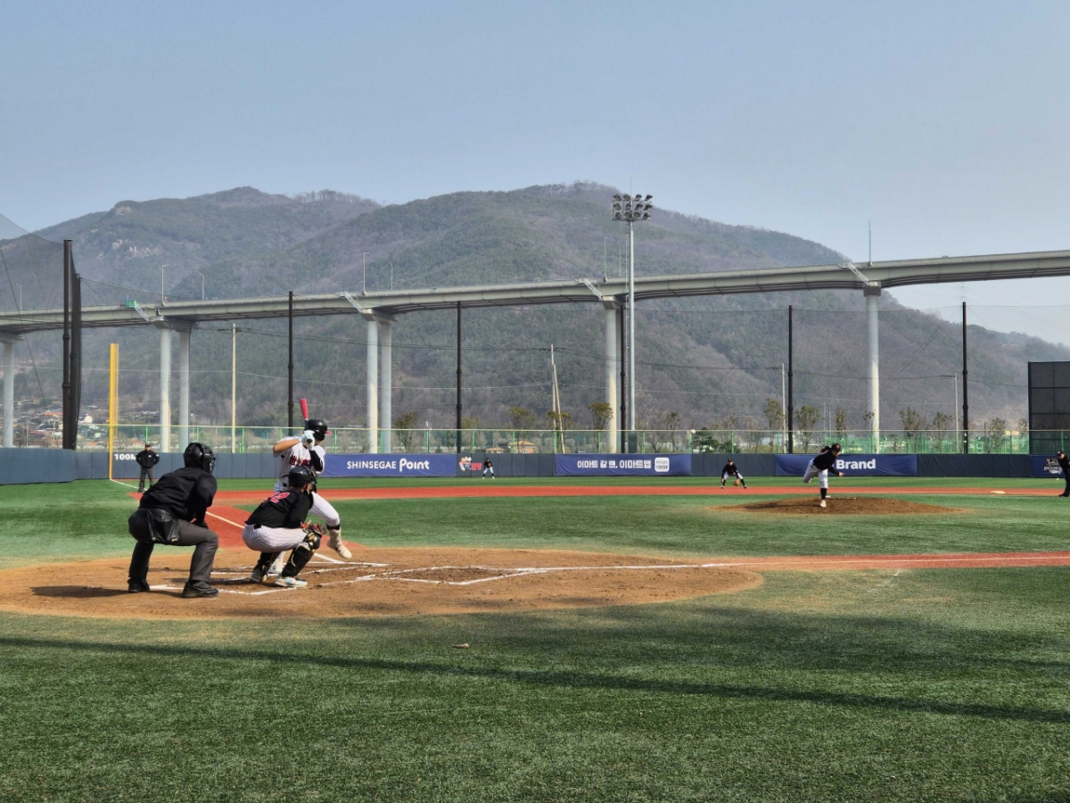 Национальный чемпионат по бейсболу для старших классов 2026 года, на котором применяется ABS Shinsegae, проводится в Мирянском Sunshine Park. /Фото = Предоставлено Sports to I.