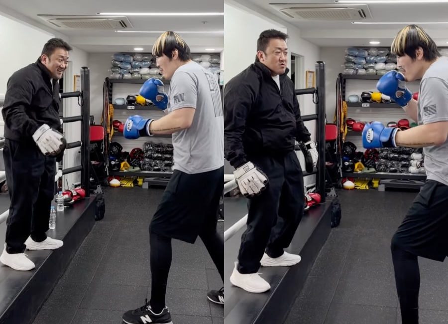 Ма Дон Сок Чхве Хон Ман / Фото = Ма Дон Сок Инстаграм