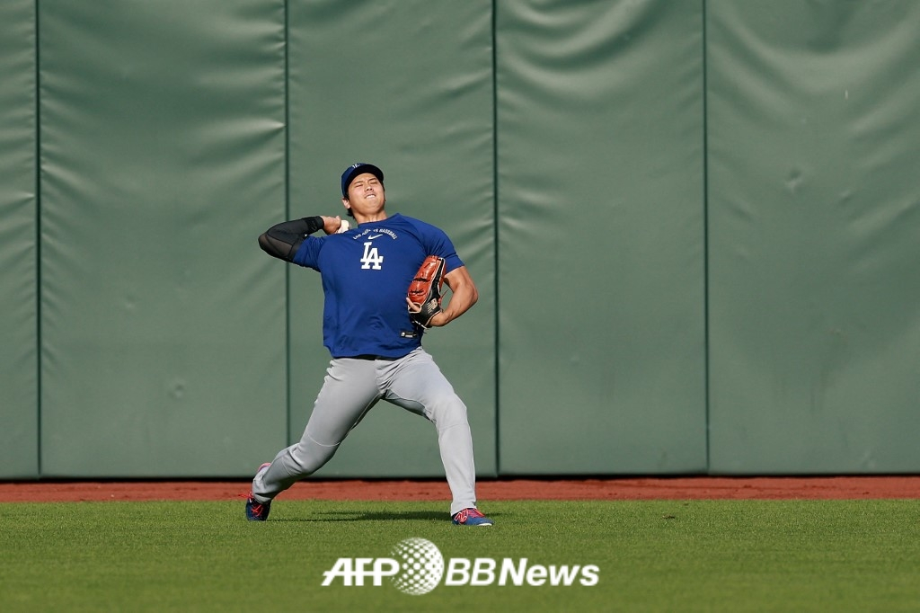 Los Angeles Dodgers Otani Shohei. /AFPBBNews = Tin tức 1