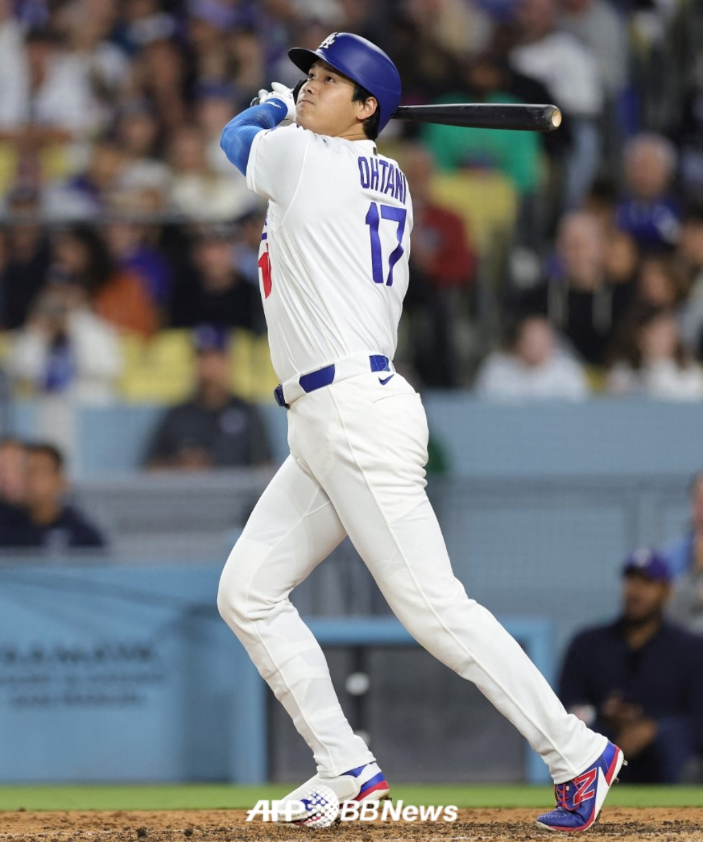 Los Angeles Dodgers Otani Shohei. /AFPBBNews = Tin tức 1
