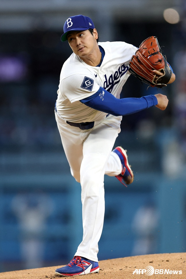 ロサンゼルス·ドジャース大谷翔平。 /AFPBBNews=ニュース1