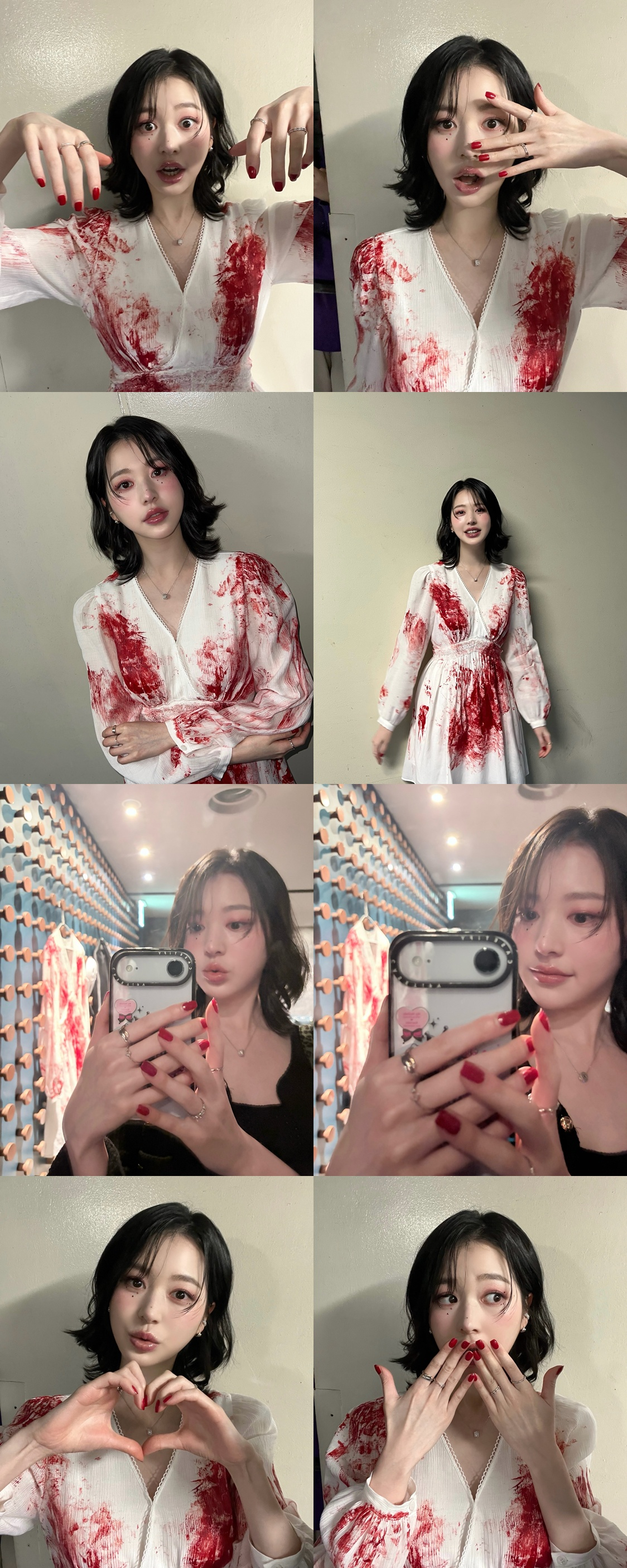 =照片=张多雅的SNS。