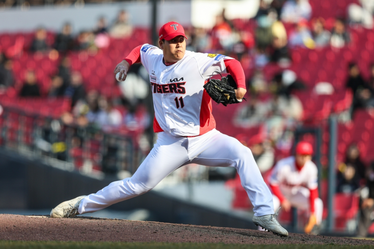 KIAタイガースの投手、チョ·サンウ。 /写真=KIAタイガース提供