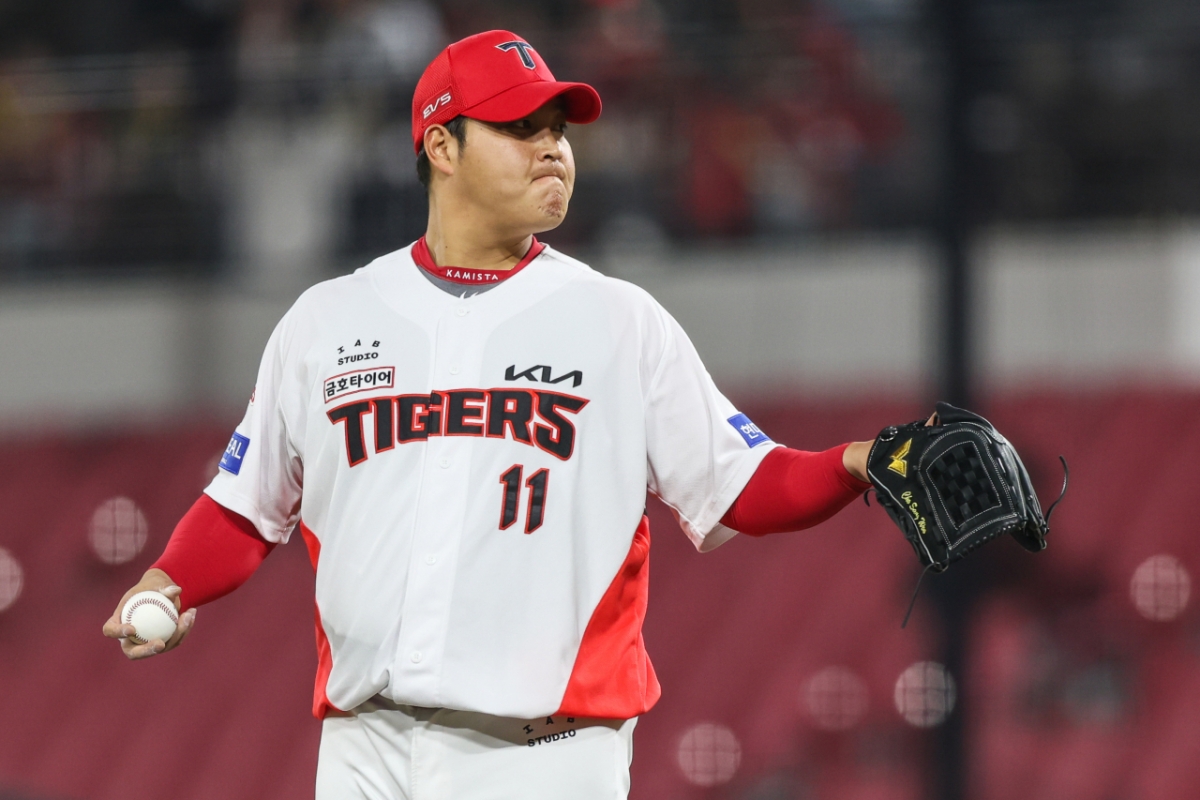 KIAタイガースの投手、チョ·サンウ。 /写真=KIAタイガース提供