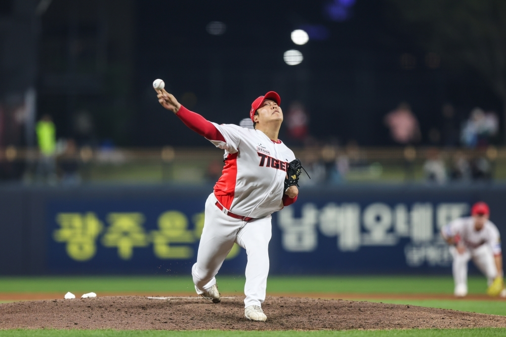 KIAタイガースの投手、チョ·サンウ。 /写真=KIAタイガース提供