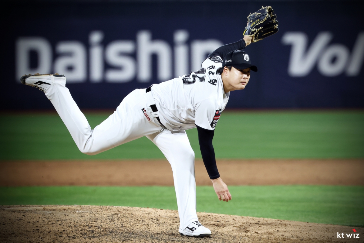 KT Wiz relief pitcher Han Seung-hyeok. /Photo=KT Wiz provided