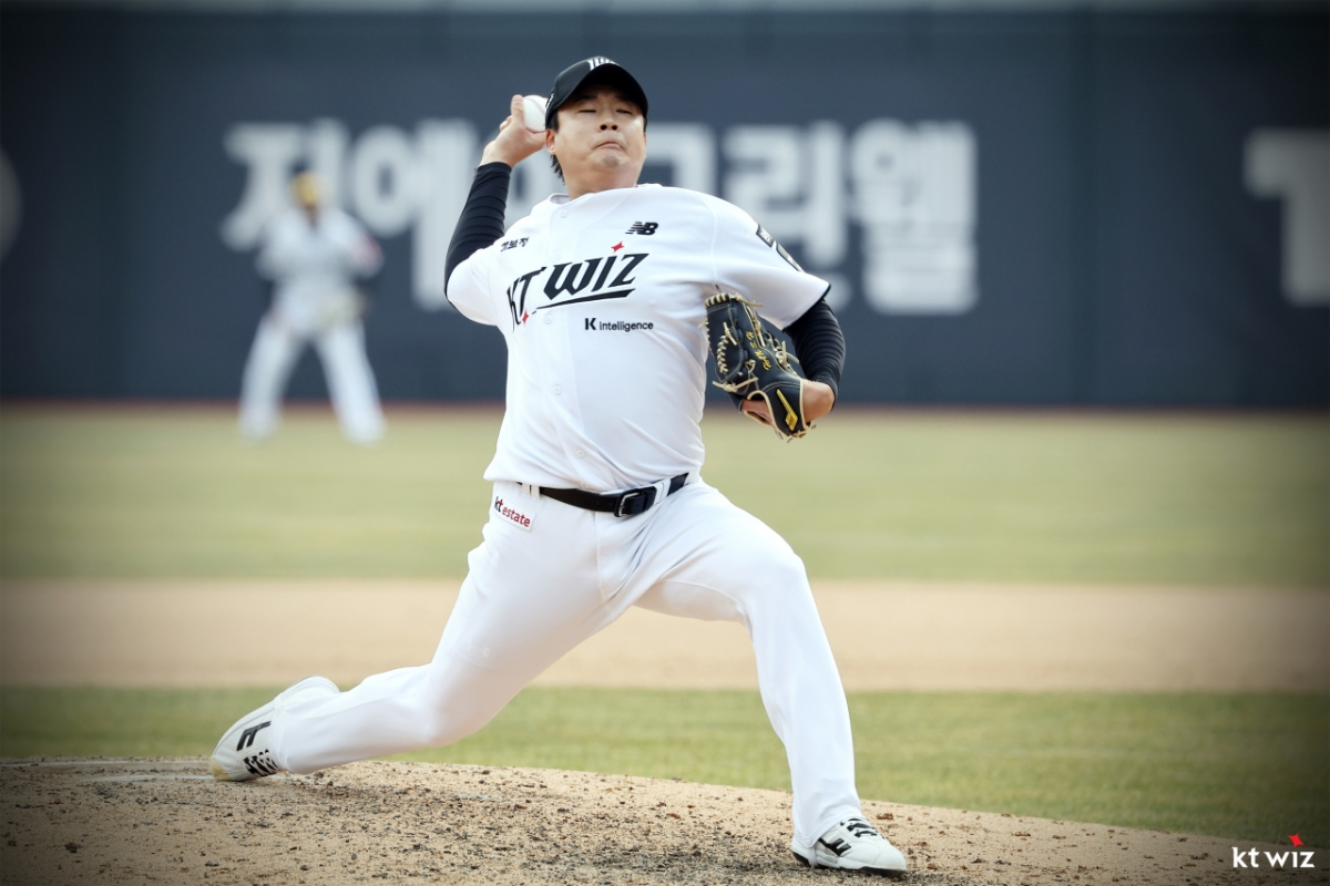 KT Wiz relief pitcher Han Seung-hyeok. /Photo=KT Wiz provided