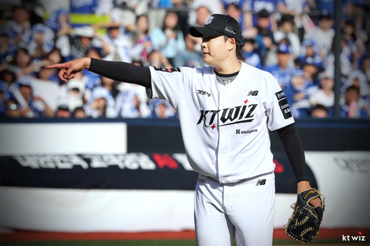 KT Wiz relief pitcher Han Seung-hyeok. /Photo=KT Wiz provided