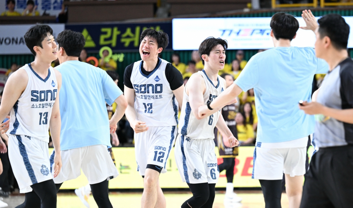 '소노 또 이겼다' 정규리그 1위 LG 꺾고 4강 PO 기선제압, 챔프전 확률 78.6% 확보