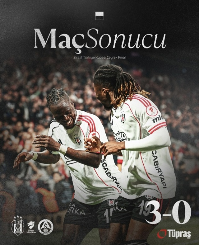 最终比分。 =照片=贝西克塔什SNS