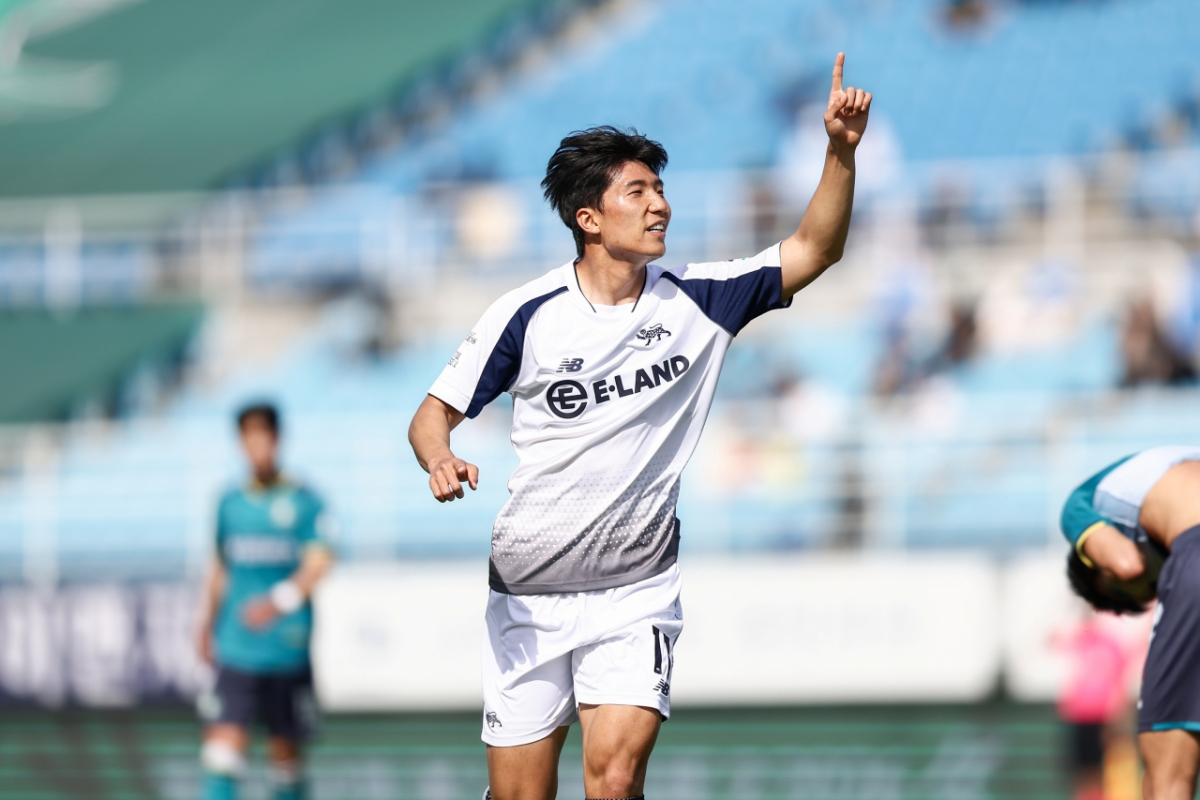 Seoul E-Land forward Byun Chang-jun. /Photo=Seoul E-Land