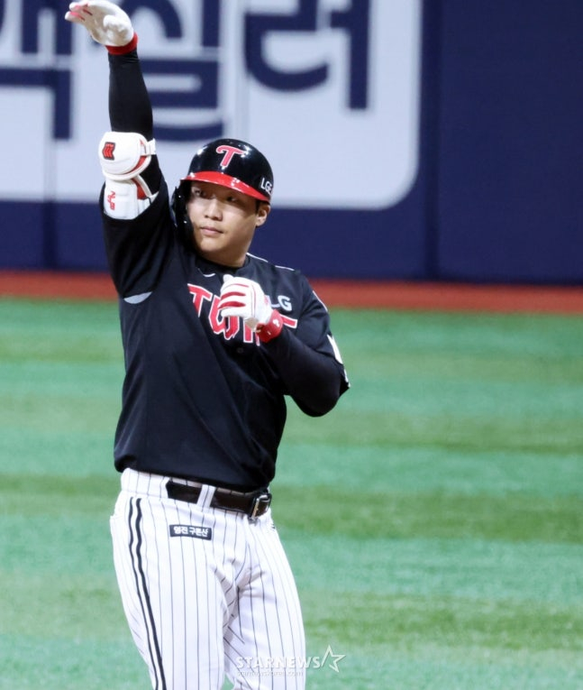 LGツインズのムン·ボギョン。 /写真=姜永祚（カン·ヨンジョ）先任記者