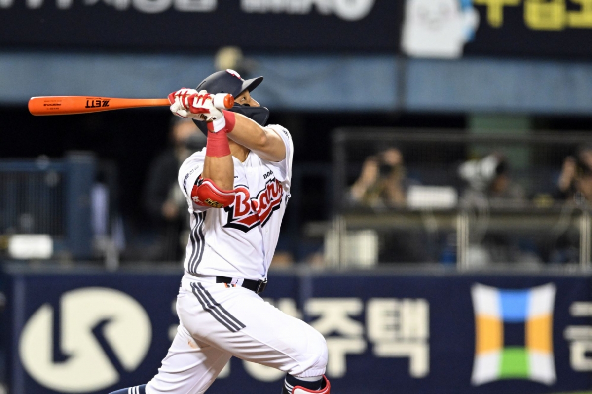 Doosan Bears outfielder Son Ah-seop. /Photo=Doosan Bears